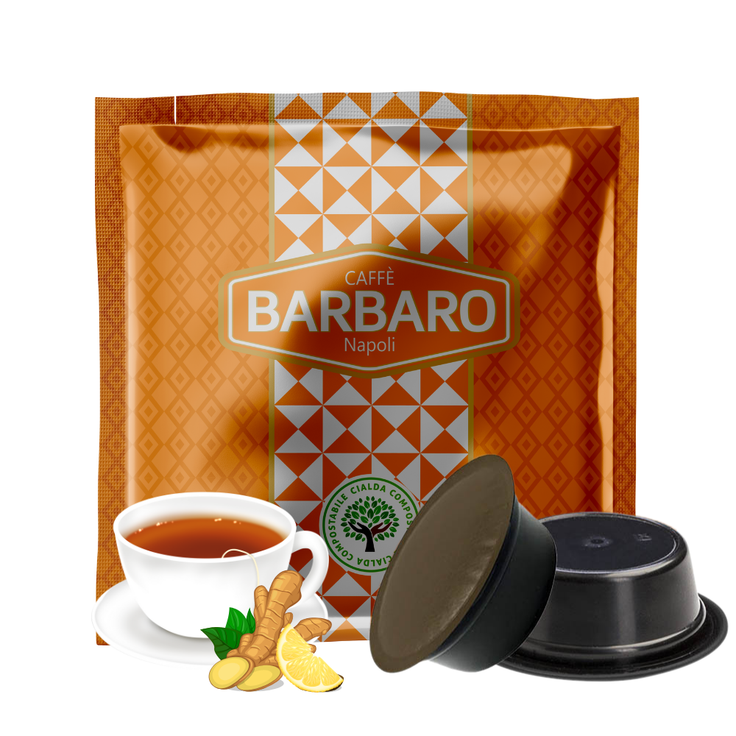 Capsule Caffè Barbaro con macchine a marchio Lavazza®* A Modo mio®* Infusi e Tisane