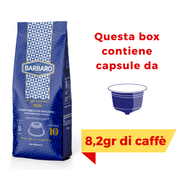 100 Capsule Caffè Barbaro compatibili con macchine da caffè a marchio Nescafé®* Dolce Gusto®*