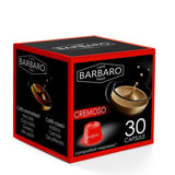 PROMO 40% - 30 Capsule Caffè Barbaro compatibili con macchine da caffè a marchio Nespresso®*