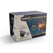 90 Capsule Caffè Barbaro compatibili con macchine da caffè a marchio Nescafé®* Dolce Gusto®*