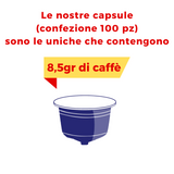 100 Capsule Caffè Barbaro compatibili con macchine da caffè a marchio Nescafé®* Dolce Gusto®*