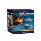 50 Capsule Caffè Barbaro compatibili con macchine da caffè a marchio Nescafé®* Dolce Gusto®*