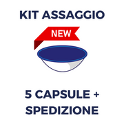 KIT ASSAGGIO Capsule Ricarica compatibili con macchine da caffè a marchio Nespresso® Vertuo®* spedizione inclusa