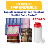 COMBO 25€ capsule compatibili con macchine a marchio Nescafé®* Dolce Gusto®*