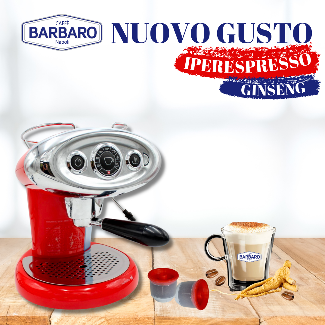 GINSENG - BARBARO - CAPSULE - COMPATIBILI - CAFFITALY - Caffè