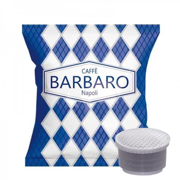 Caffè Barbaro-Kapseln, die mit der cremigen Napoli-Mischung Toscano kompatibel sind