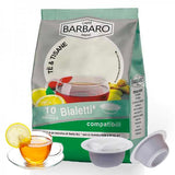 Barbaro-Kaffeekapseln, kompatibel mit Bialetti-Aufgüssen und Kräutertees