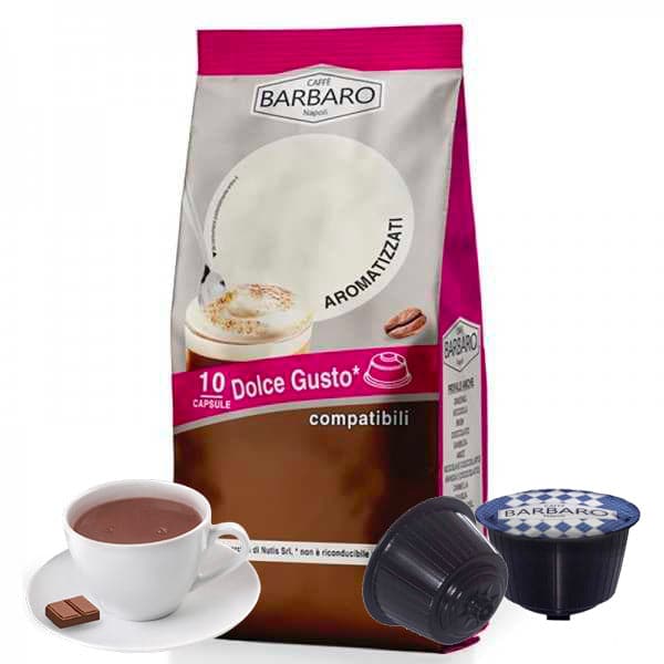 Kaffeekapseln Barbaro kompatibel mit Dolce Gusto * Löslich