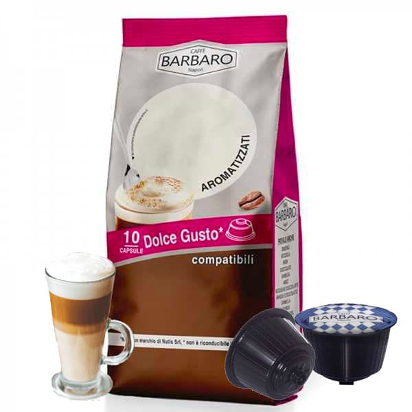 Capsule Caffè Barbaro compatibili con macchine a marchio Nescafé®* Dolce Gusto®*