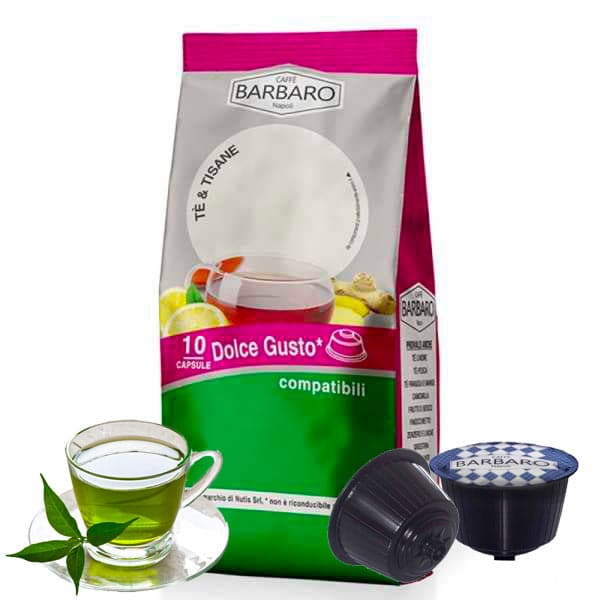 Caffè Barbaro-Kapseln kompatibel mit Dolce Gusto * Aufgüssen und Kräutertees