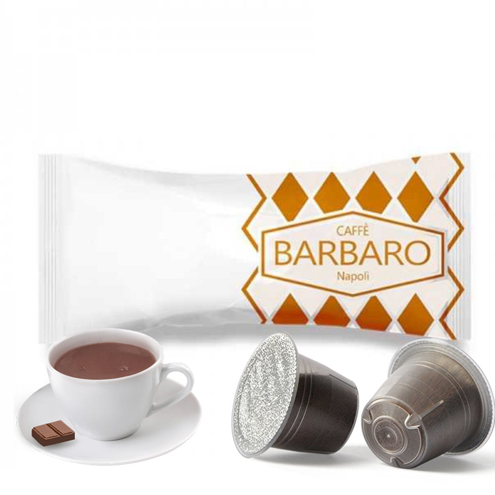 Capsule Caffè Barbaro compatibili con macchine da caffè a marchio Nespresso®* gusti Aromatizzati