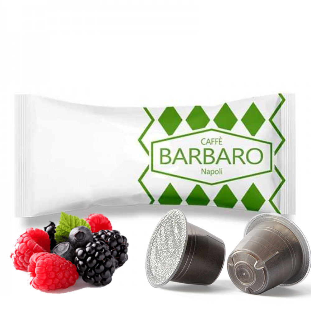 Caffè Barbaro Kapseln kompatibel mit Nespresso Infusionen und Tees