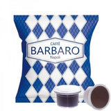 Caffè Barbaro-Kapseln, die mit dem Uno-System kompatibel sind